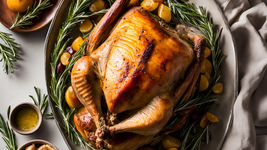 Rosemary Salted Roasted Turkey