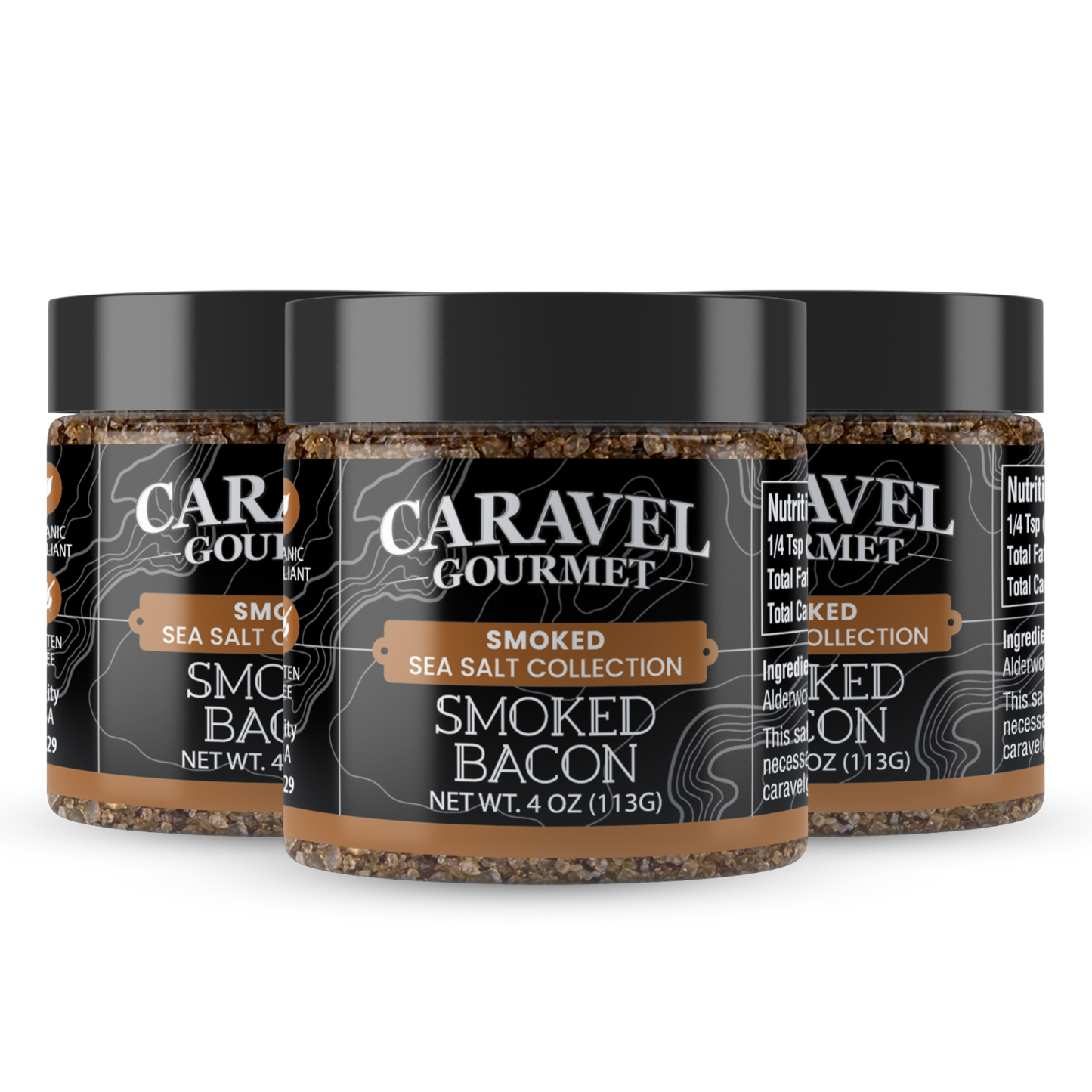 Smoked Bacon Sea Salt (3-Pack)