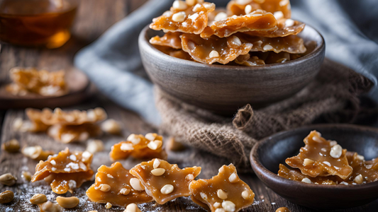 Peppercorn Sea Salted Peanut Brittle: A Sweet and Spicy Holiday Treat