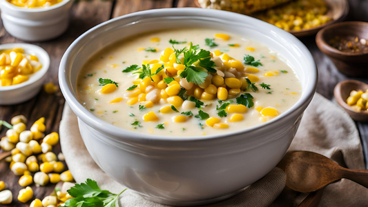 Smoked Salted Corn Chowder