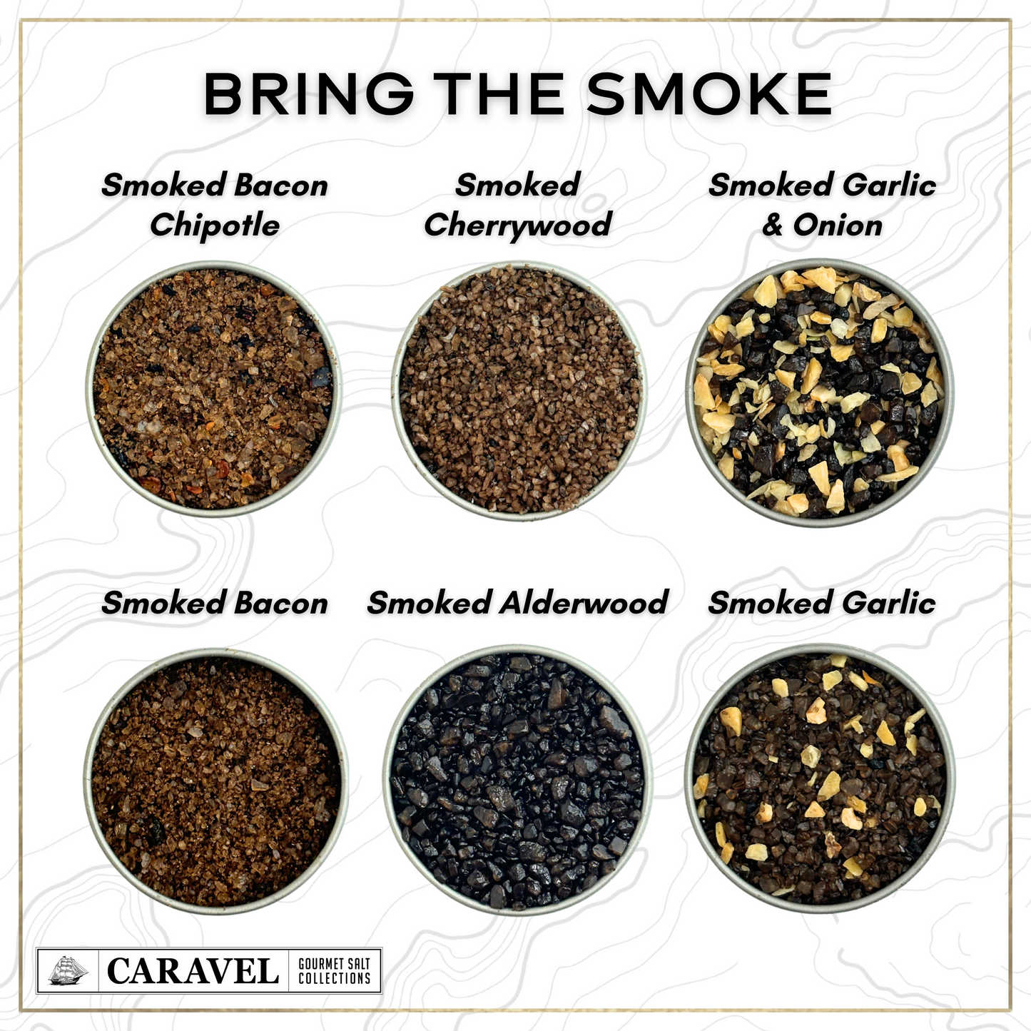 Gourmet Sea Salt Sampler Combo (Smoked)